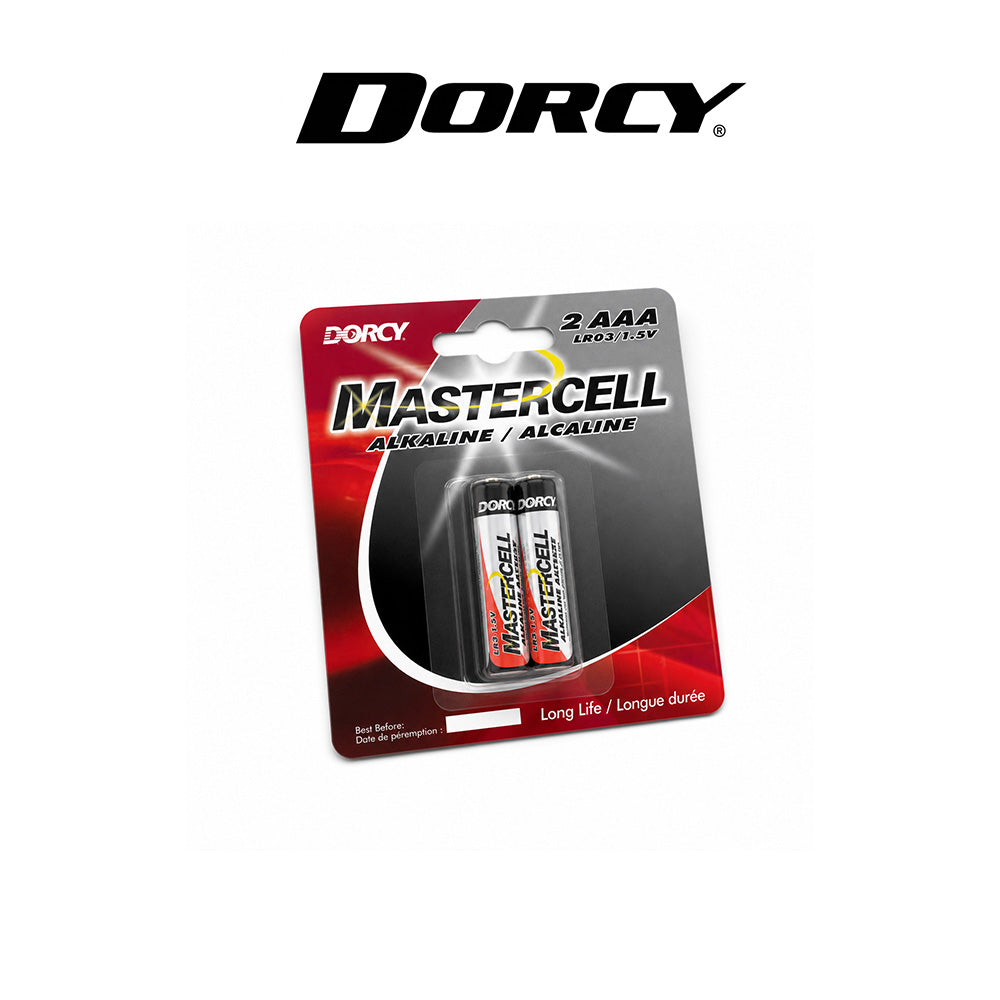 Dorcy Mastercell Alkaline Battery AAA 2-Pack