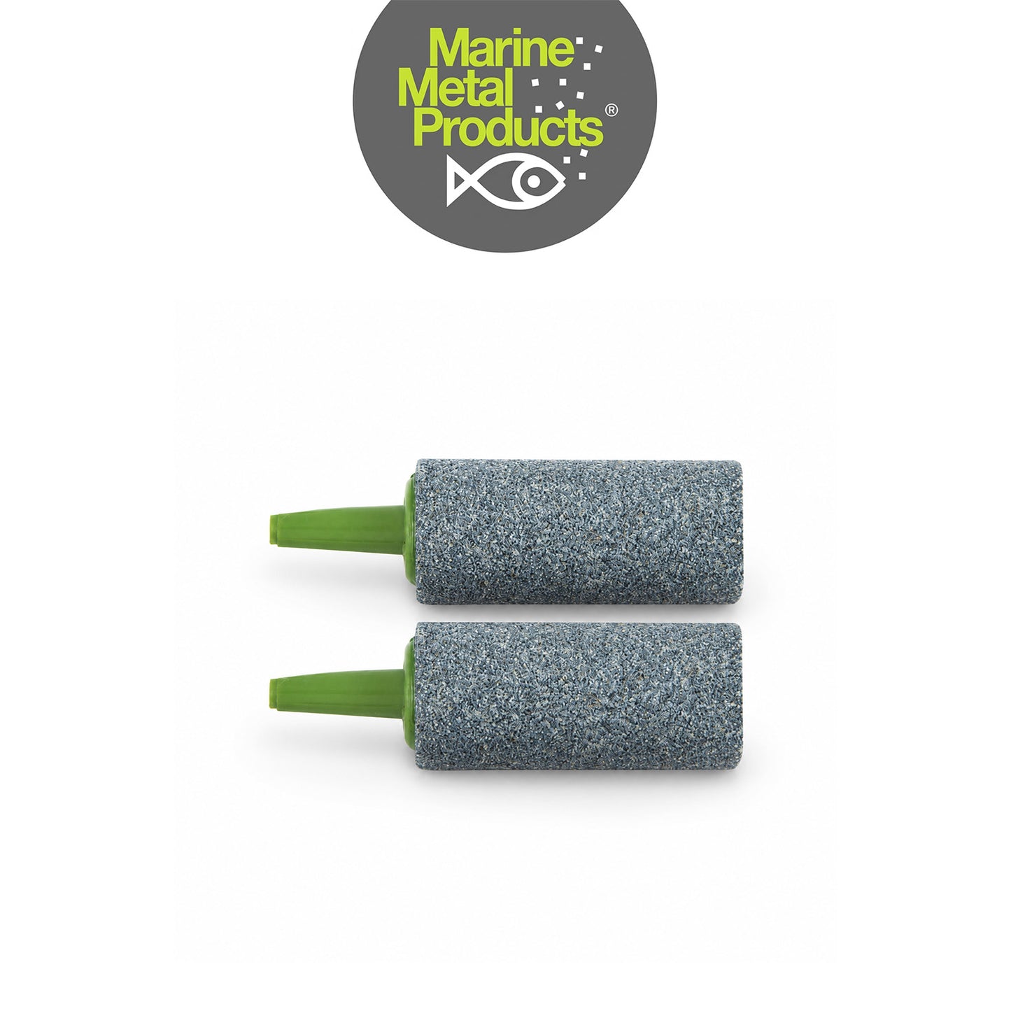 Marine Metal Air Stone Pair for Live Bait Tanks and Aquarium Aeration