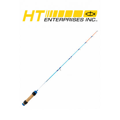HT Ice Blue Professional 26" Ultralight Cork Ice Fishing Rod