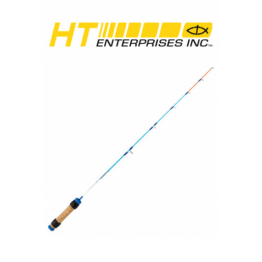HT Ice Blue Professional 26" Ultralight Cork Ice Fishing Rod