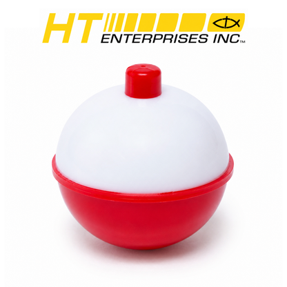 HT Premium Red &amp; White Fishing Floats – 48 Piece Value Pack