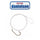 Danielson Hook Snelled 60-pk ASSTM