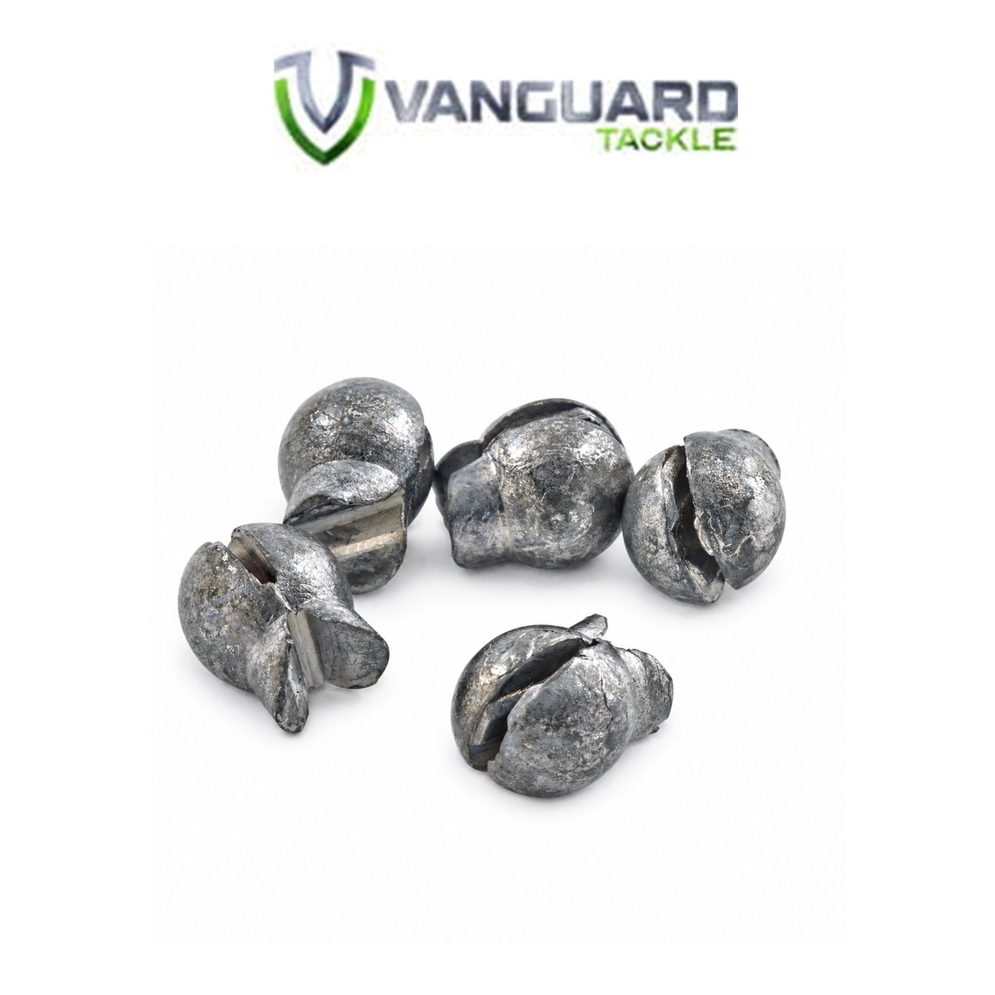 Vanguard VFSS Removable Split Shot Sinkers – 12 Bag Assortment Box