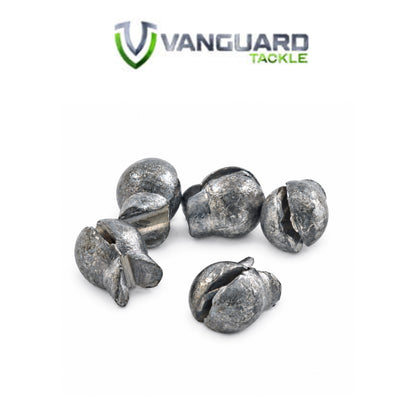 Vanguard VFSS Removable Split Shot Sinkers – 12 Bag Assortment Box