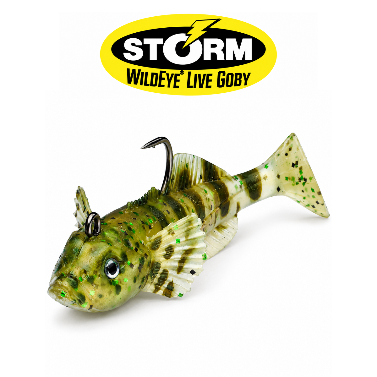 Storm WildEye Live Goby Realistic Soft Swimbait Fishing Lure – Lifelike Swimming Action