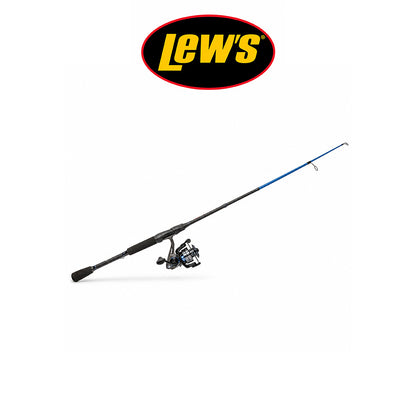 Lew’s American Hero Medium/Fast Spinning Combo 2-Piece Graphite Rod, 6’ - 7’, Reel Sizes 20/30/40, Ambidextrous
