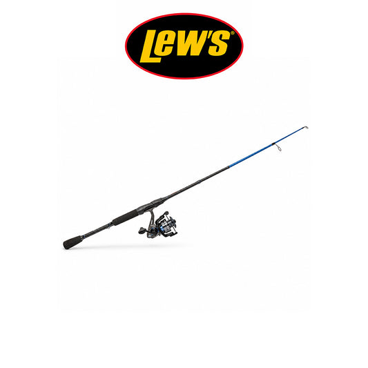 Lew’s American Hero Medium/Fast Spinning Combo 2-Piece Graphite Rod, 6’ - 7’, Reel Sizes 20/30/40, Ambidextrous