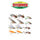 K&E Medium Wet Fly Assortment 5 Pack