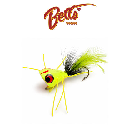 Betts Bass Bug Size 1/0 | Frog ,Yellow ,Chartreuse Fishing Lure