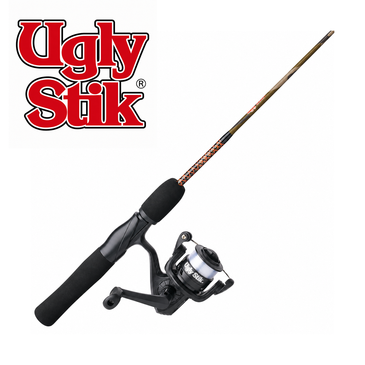 Ugly Stik Dock Runner Camo Spinning Combo