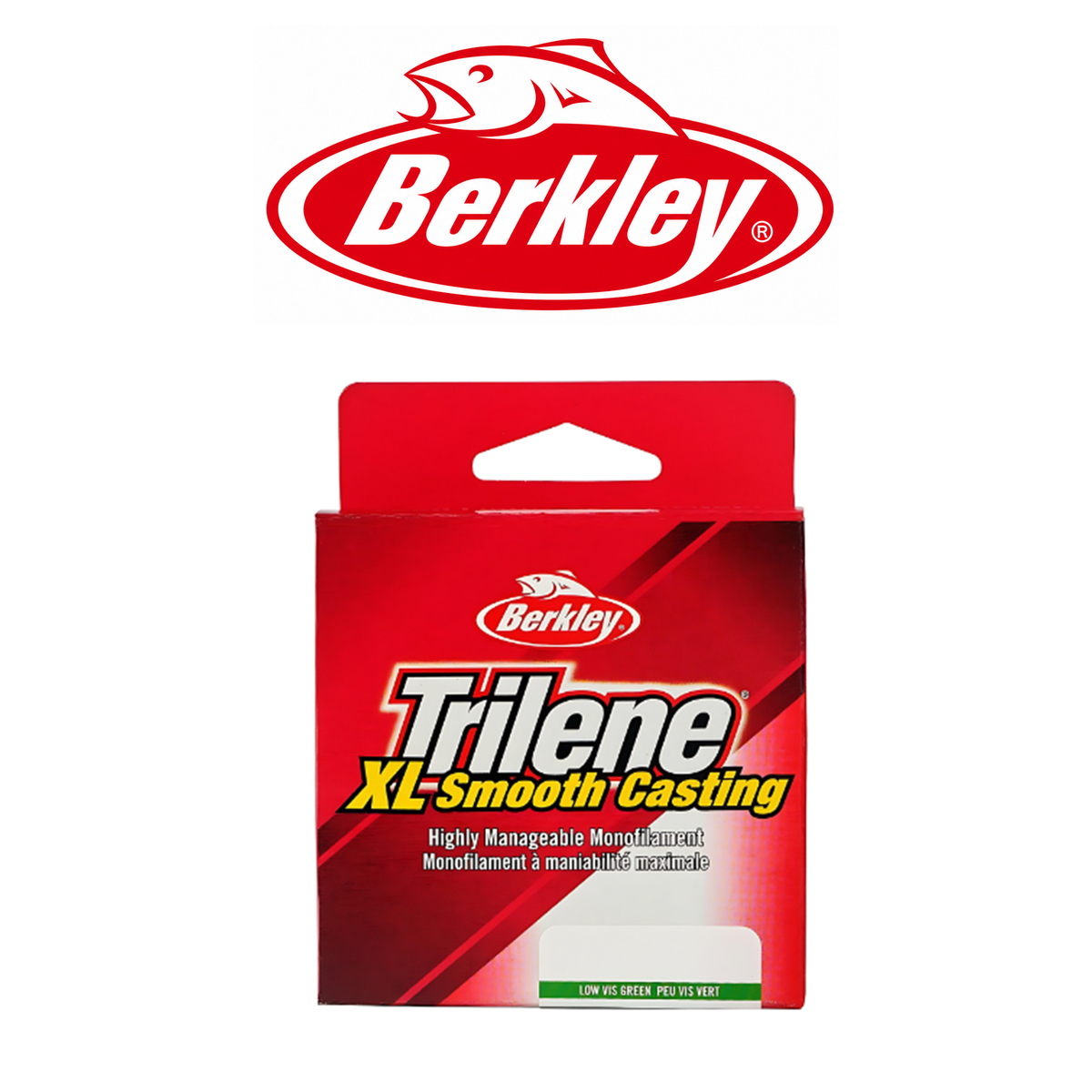 Berkley Trilene Pony Spools Low-Vis Green Premium Monofilament Fishing Line