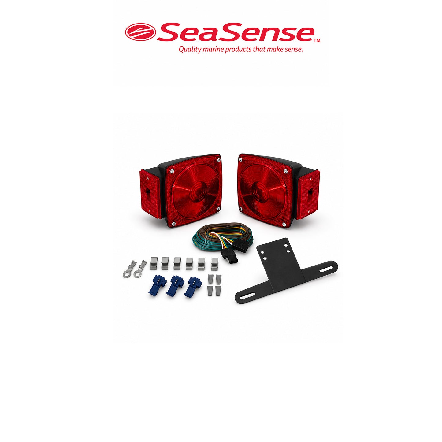 SeaSense Marine Square Trailer Tail Light Kit