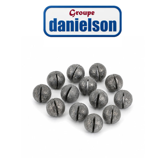 Danielson Round Split Sinkers – Classic Pinch-On Fishing Weights