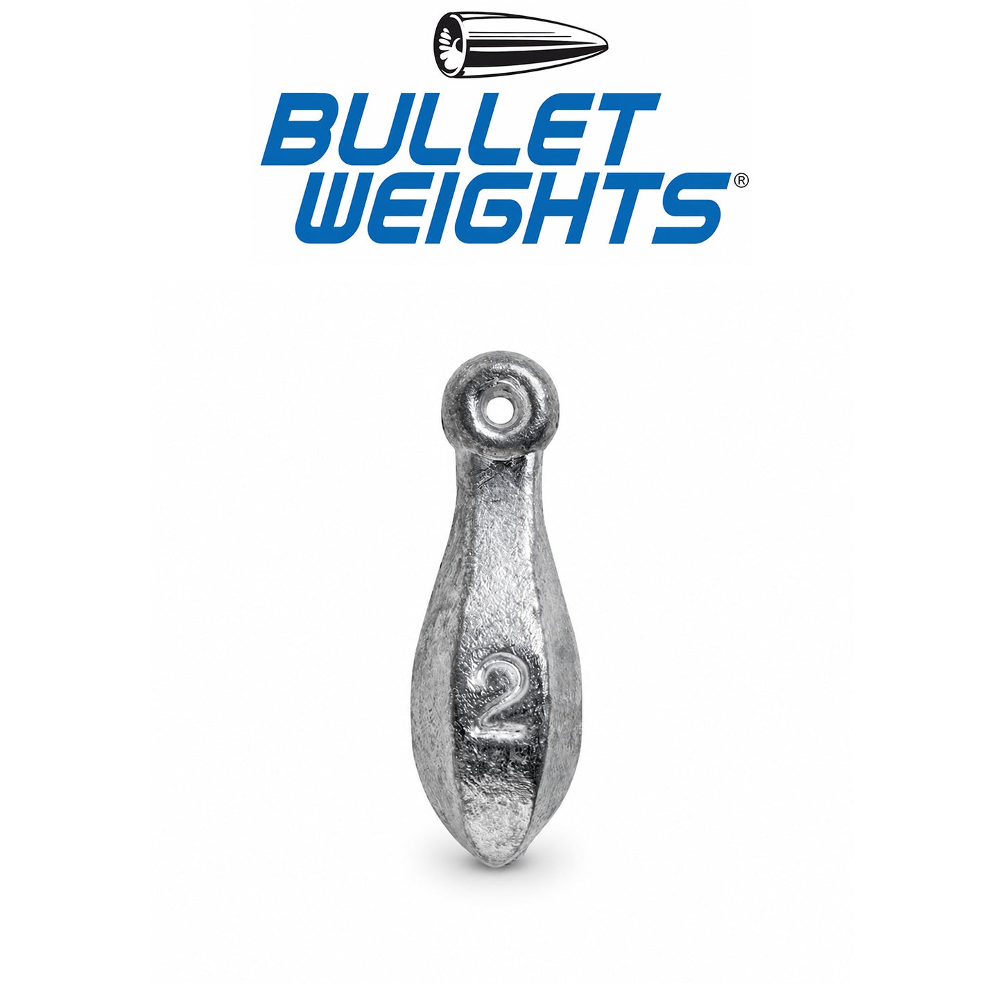 Bullet Weight Bulk Bank Sinkers 1–4 oz Fishing Weights