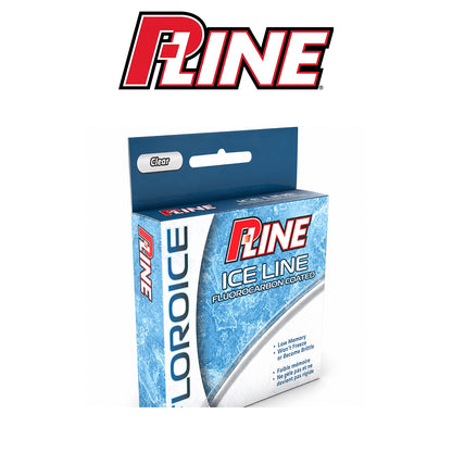 P-Line FloroIce 100-Yard Ice Fishing Line - FCI