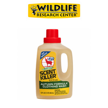 Wildlife Research S.K. Autumn Formula Liquid Clothing Wash 32 fl oz – Long-Lasting Hunting Scent Control