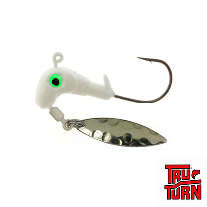 Tru Turn Barbed Glow Head Fishing Hooks – Luminous Hooks for Freshwater & Saltwater Fishing