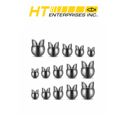 HT Micro Split Shot Sinker Fry Pan 200 Piece Assorted