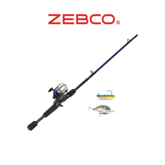 Zebco 33 Strike King 6'6" Medium Action Spinning Combo
