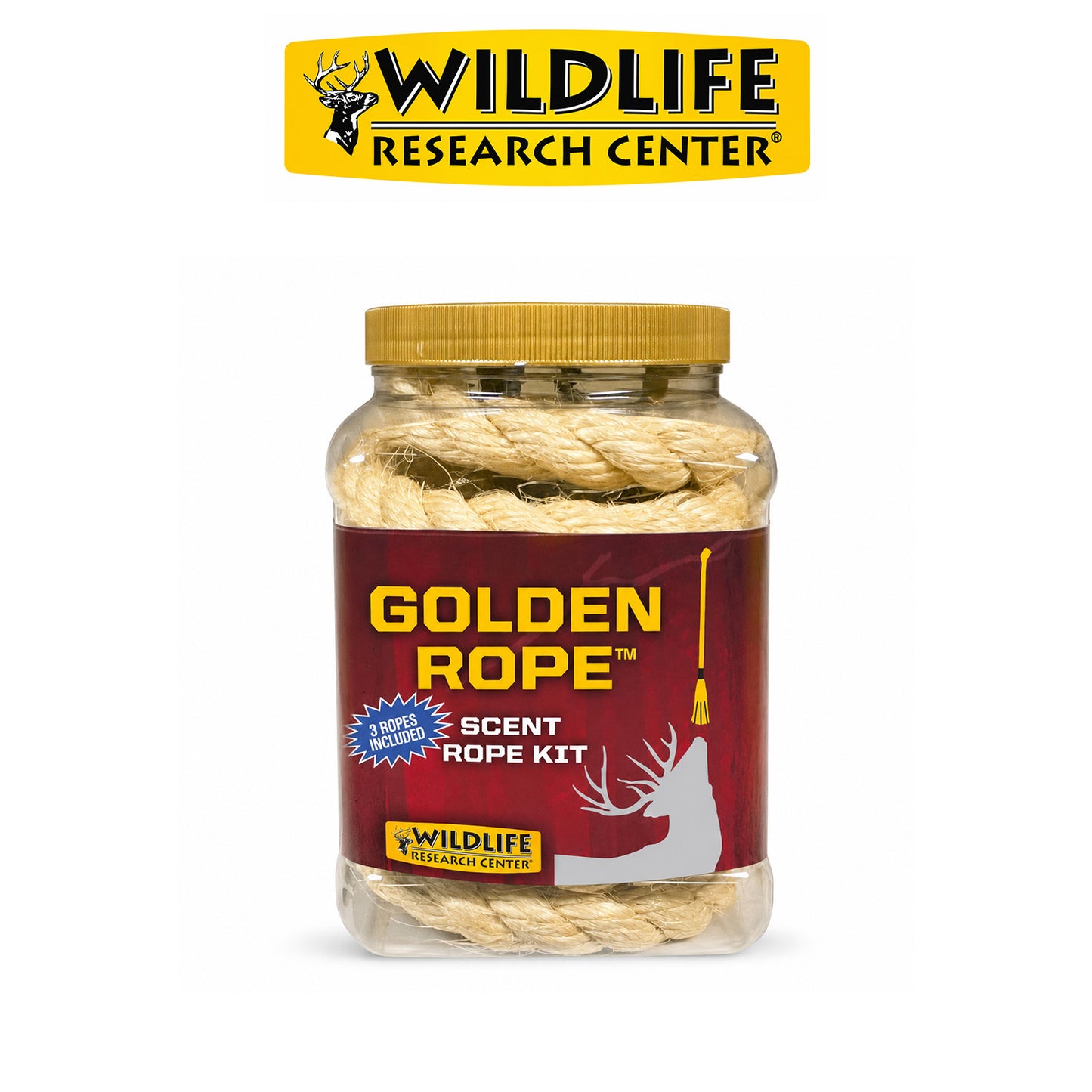 Wildlife Research Golden Rope Scent Rope Kit, 4 fl oz