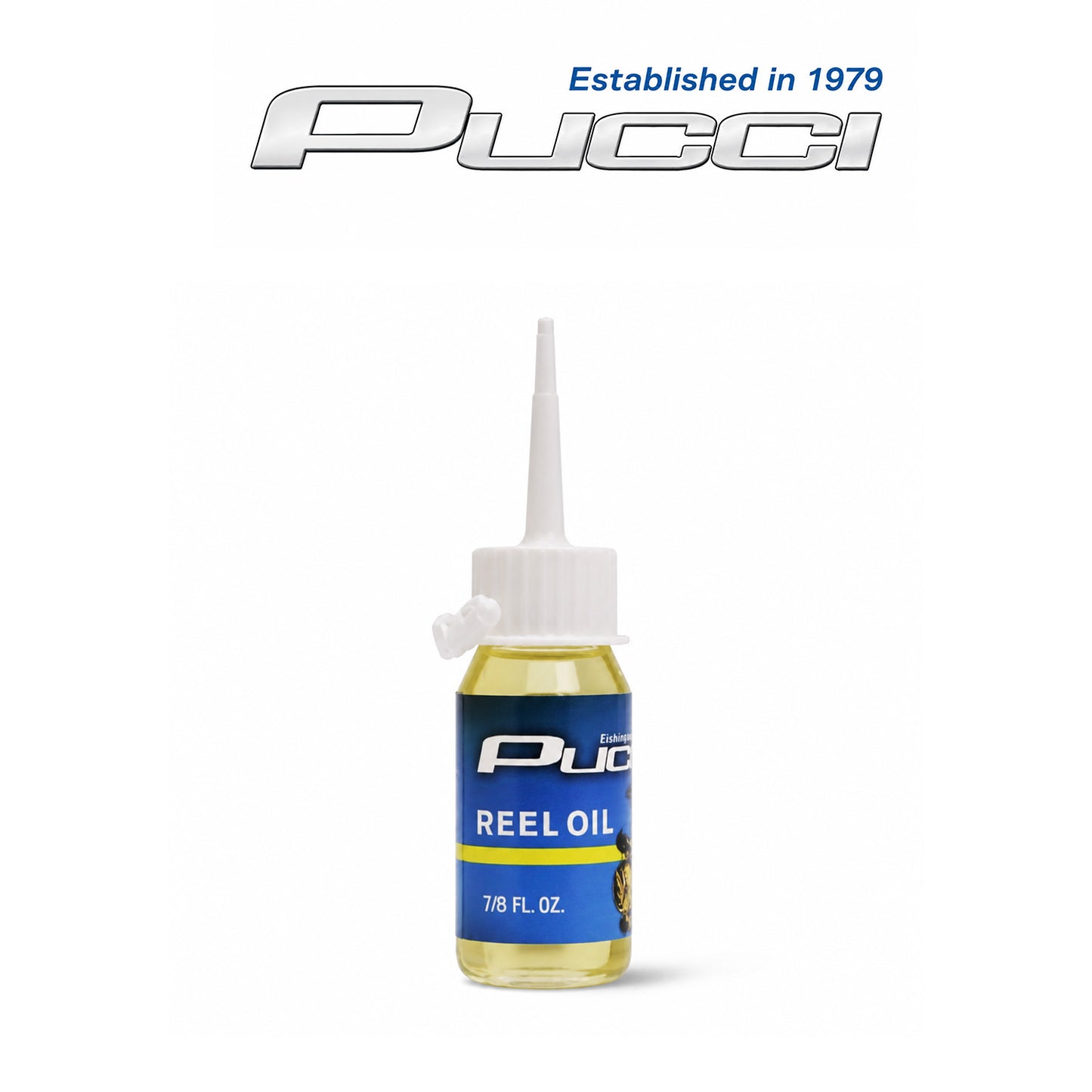 Pucci Reel Oil 7/8 oz Fishing Reel Lubricant
