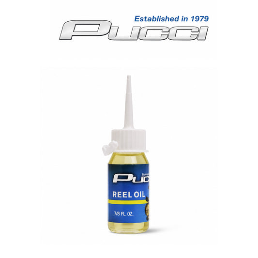 Pucci Reel Oil 7/8 oz Fishing Reel Lubricant
