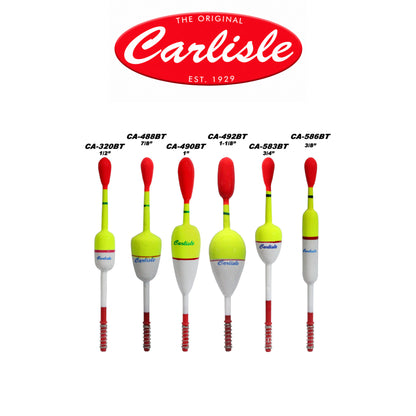 Carlisle Big Top Spring Fishing Float – Durable Plastic Bobber with Metal Spring