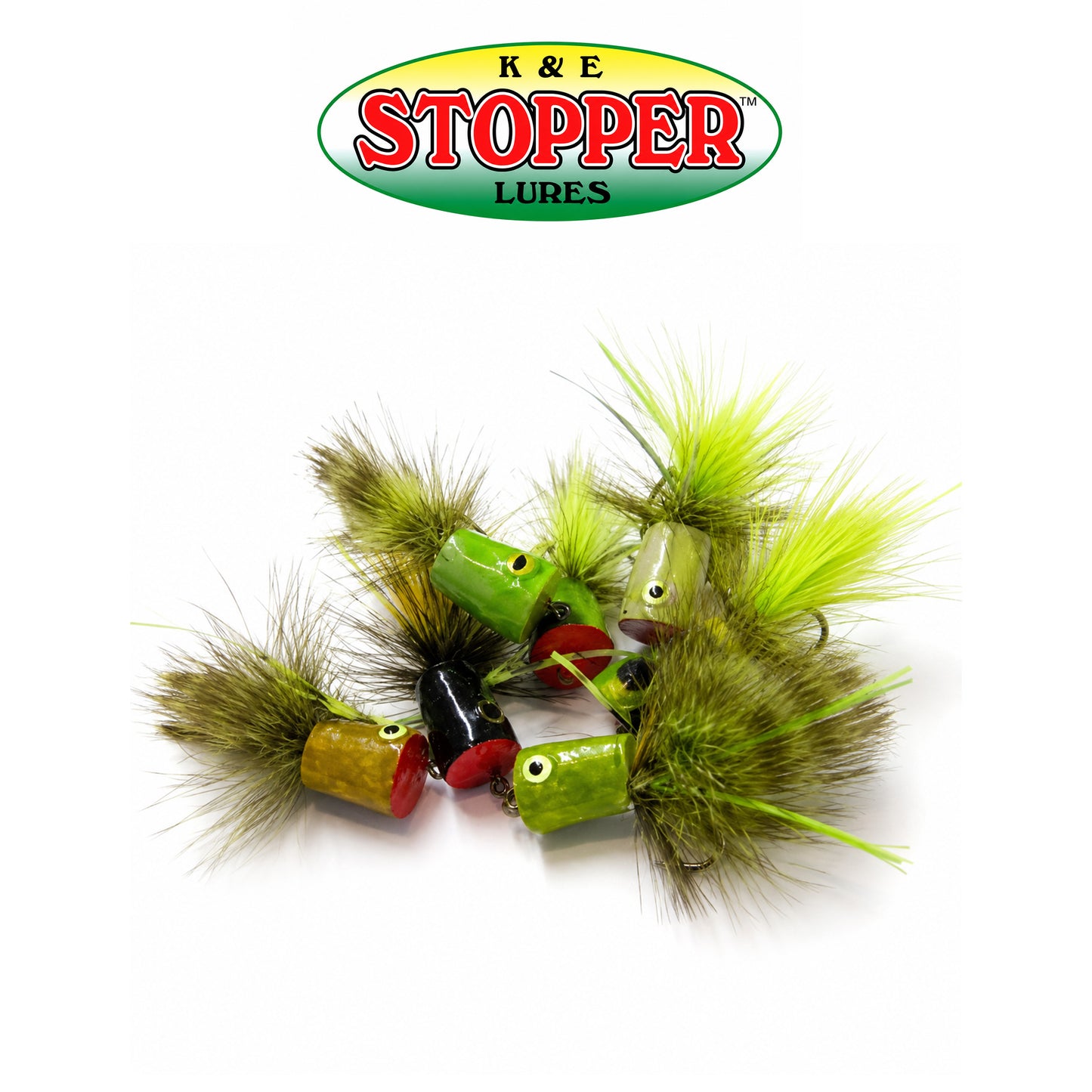 K&E Cork Panfish Standard Lightweight Fishing Popper