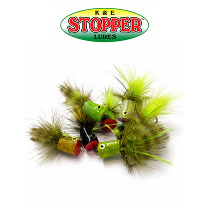 K&E Cork Panfish Standard Lightweight Fishing Popper