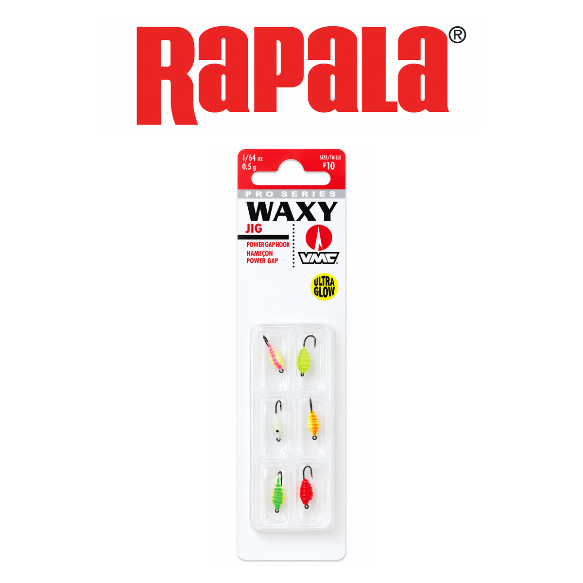 Rapala Waxy Jig Kit – Ice Fishing Jigs for Panfish, Crappie &amp; Perch