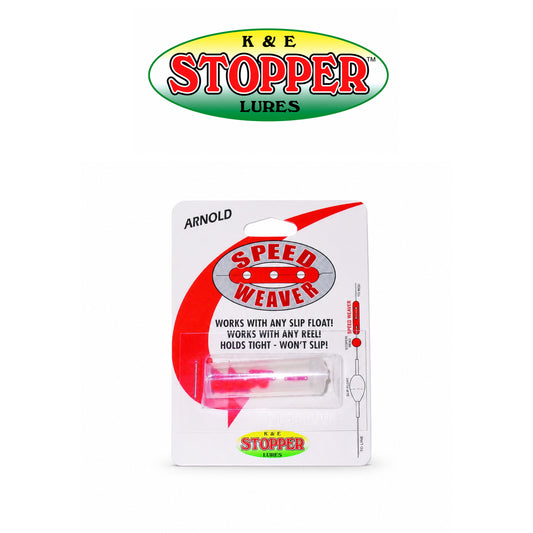 K&E Speed Weaver Red Bobber Stop 5-Pack