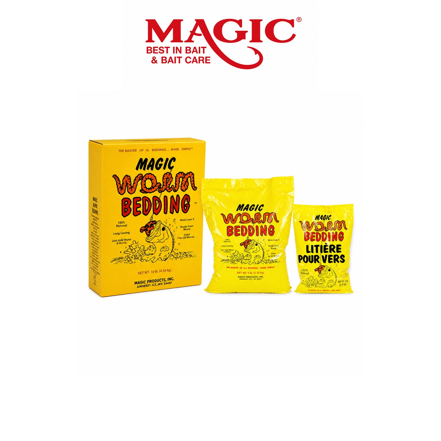 Magic Products Worm Bedding