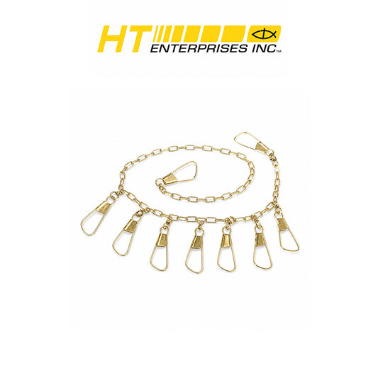 HT 40" Seven Snap Durable Metal Fish Stringer