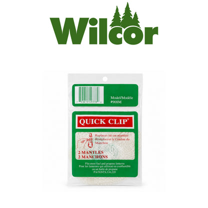 Wilcor Quick Clip Mantles – 50 Packs, 2 Per Pack