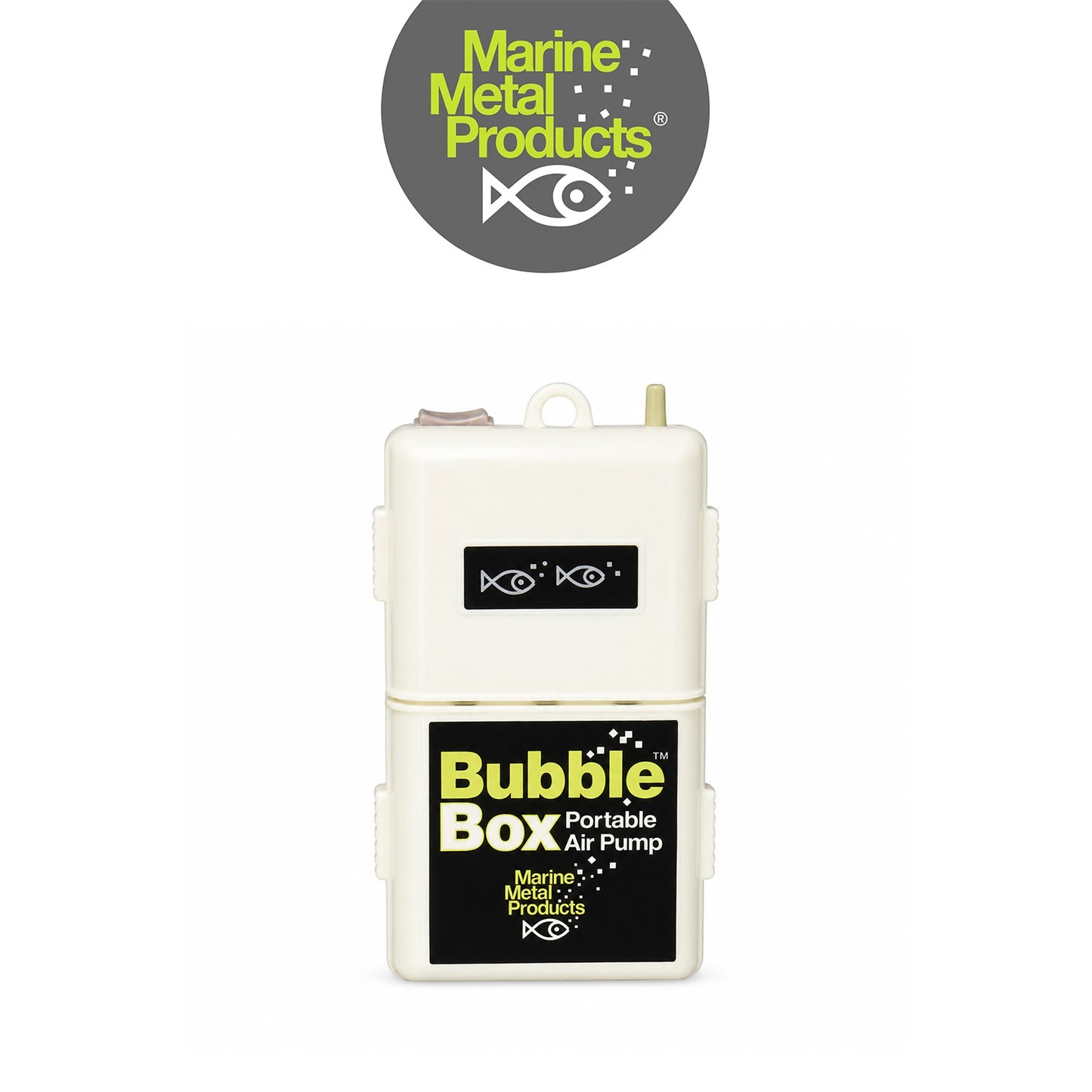 Marine Metal Bubble Box B-11 Portable Live Bait Aerator Air Pump