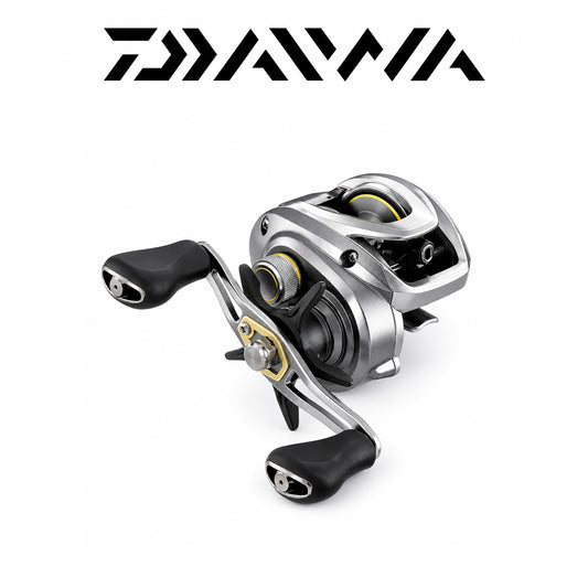 Daiwa AIRD 80H Premium Right-Hand Baitcasting Reel with 90mm Swept Handle