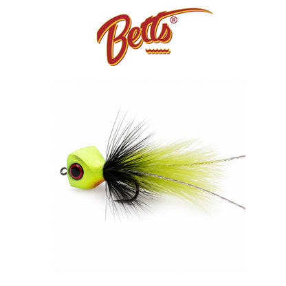 Betts Fat Gnat Size 10 Chartreuse Fishing Fly