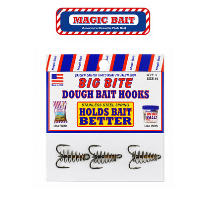 Magic Bait Trbl Spring Size #4 Metallic Treble Spring Hook
