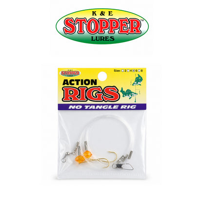 k&E Perch & Crappie Rig Assorted Fishing Rig with Hooks, Beads & Small Lures