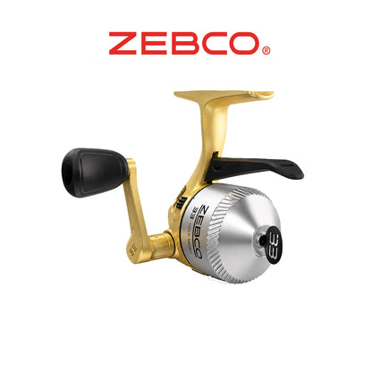 Zebco 33 Micro Gold TriggerSpin Spincast Fishing Reel