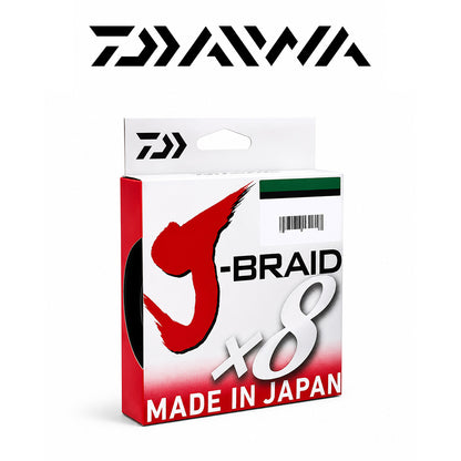 Daiwa J-Braid X8 Filler Spool Dark Green Braided Fishing Line