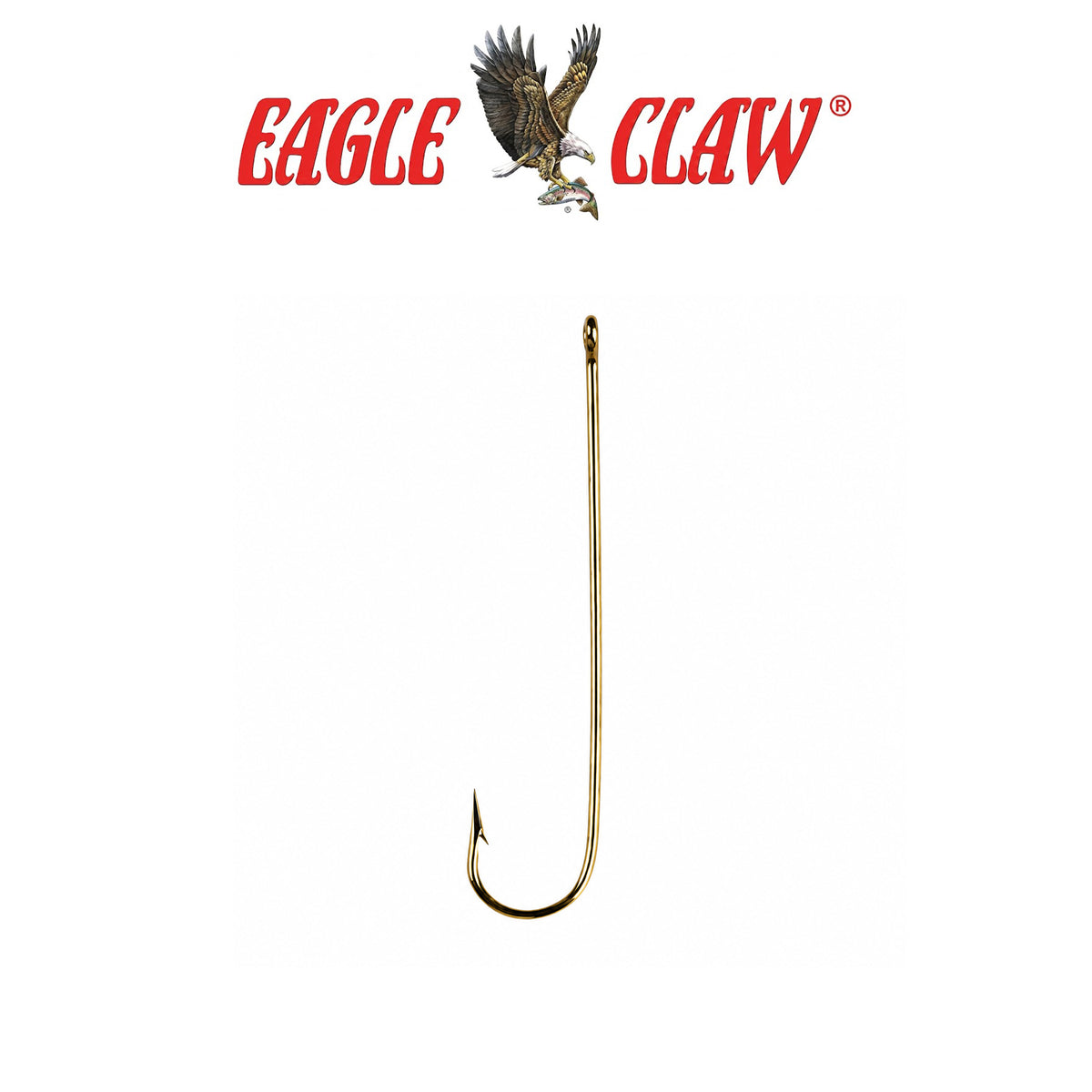 Eagle Claw 215FH Cricket Aberdeen Light Wire Fishing Hooks – 50 / Box