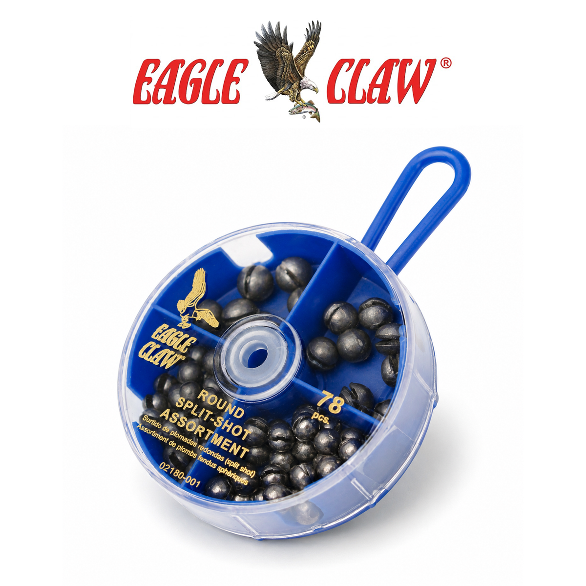 Eagle Claw Round Split-Shot Assortment