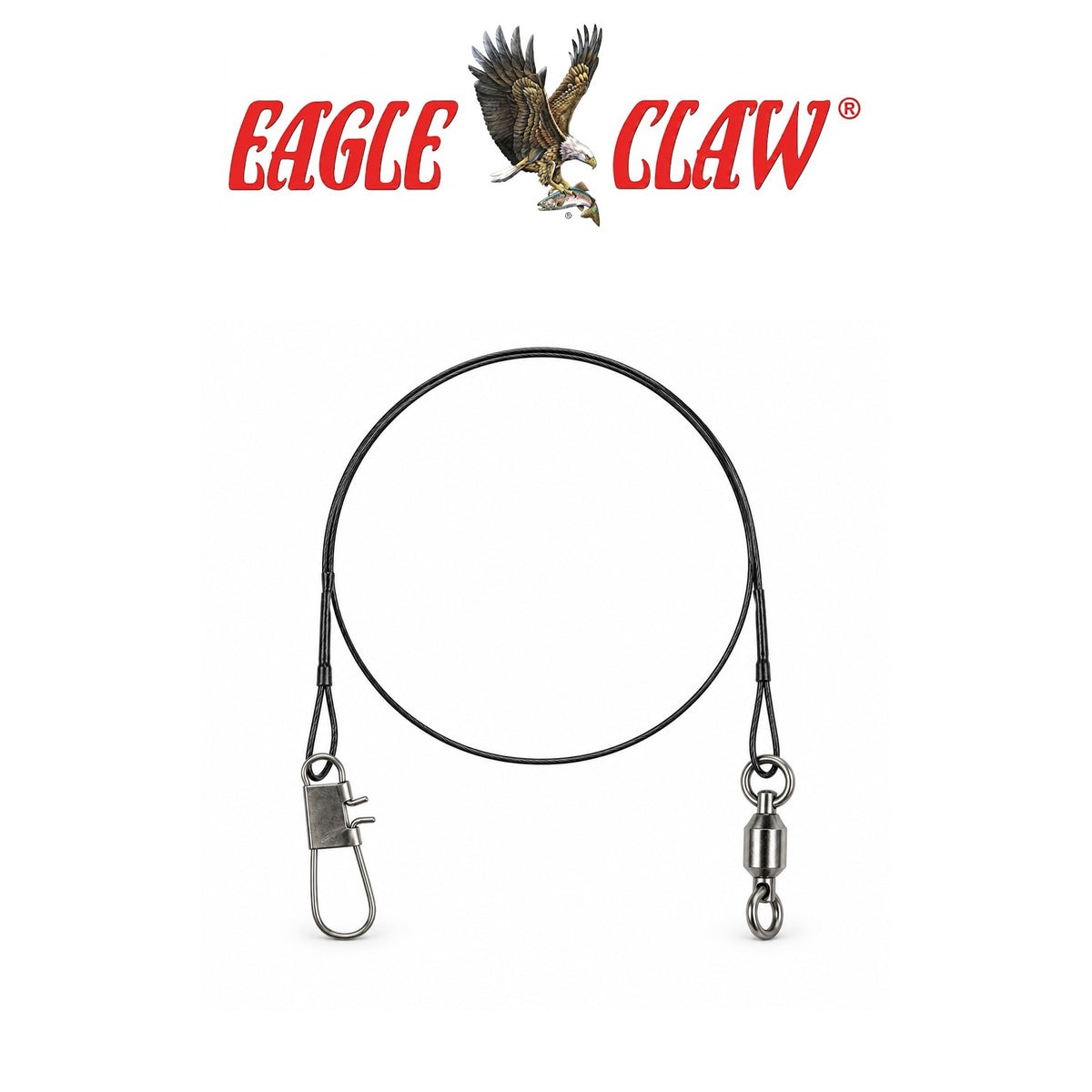 Eagle Claw Lazer Leader with Interlock – Strong Corrosion-Resistant Fishing Leaders for Freshwater & Light Saltwater