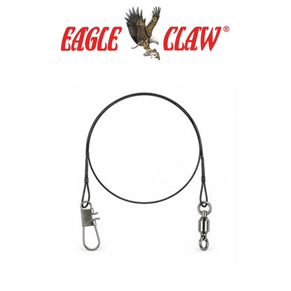 Eagle Claw Lazer Leader with Interlock – Strong Corrosion-Resistant Fishing Leaders for Freshwater & Light Saltwater