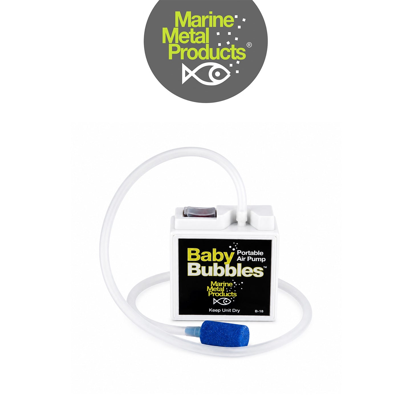 Marine Metal Baby Bubbles Portable Aerator with Steady Oxygen Flow