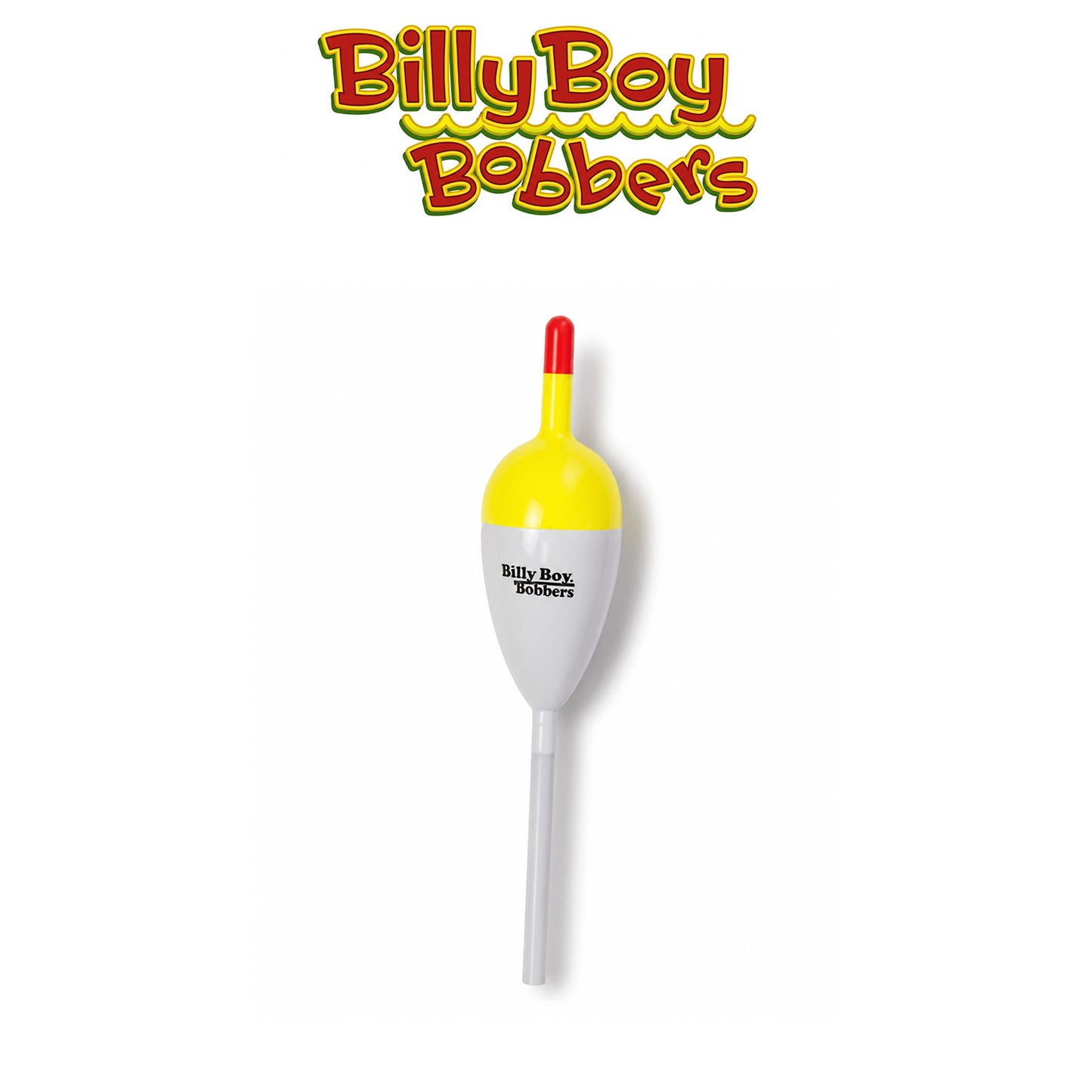 Billy Boy Bobbers 1" White Balsa Slip Unweighted Oval Bobbers 18 Pack