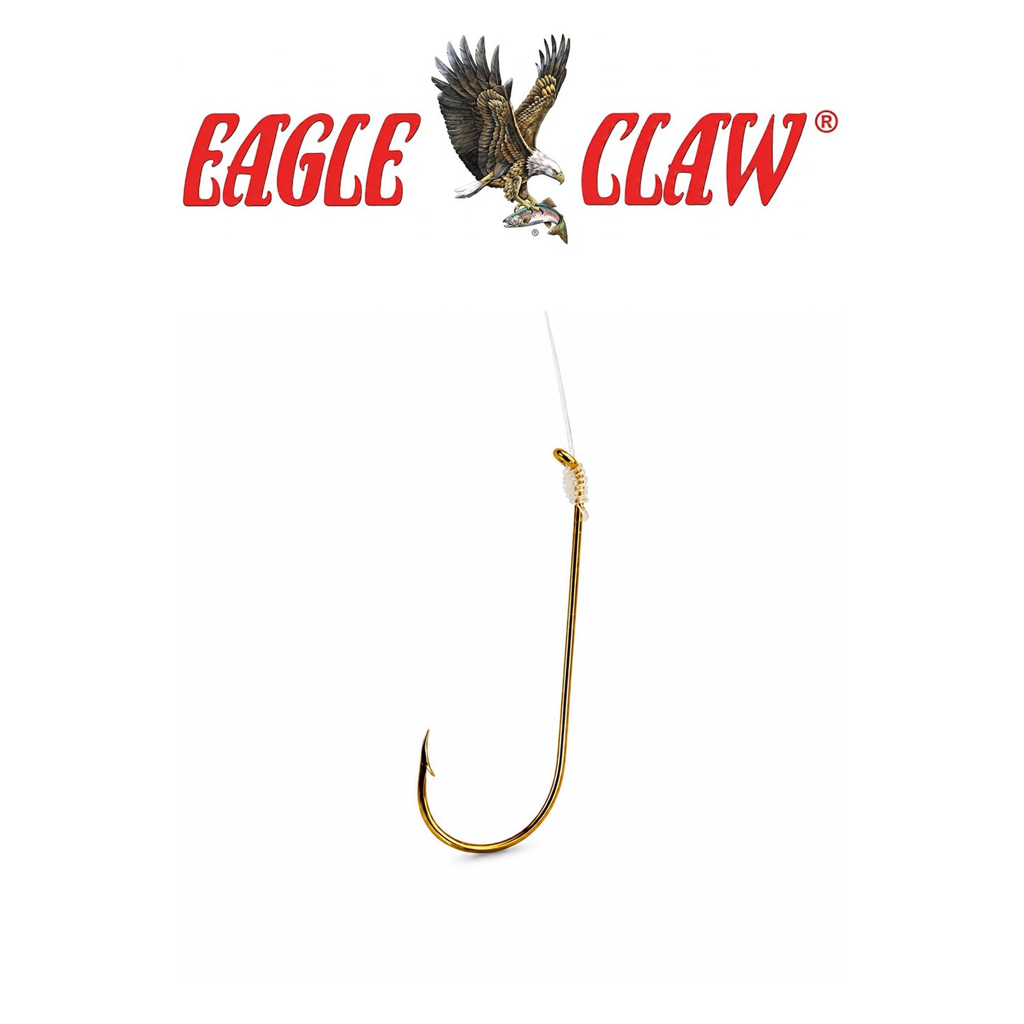 Eagle Claw Aberdeen Light Wire Fishing Hooks – 6 Pack