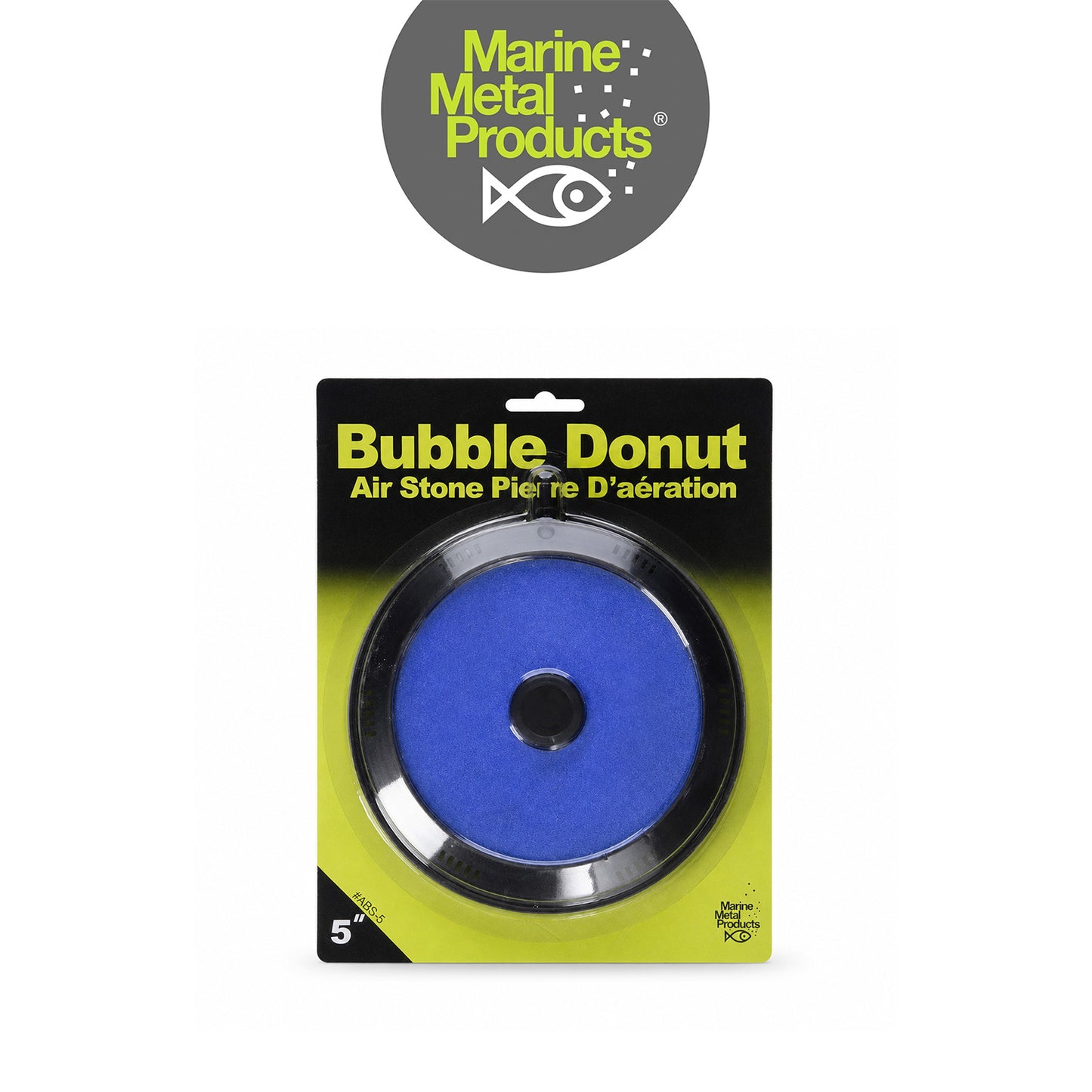 Marine Metal Bubble Donut 5" Air Diffuser for Live Bait Tanks & Aquariums