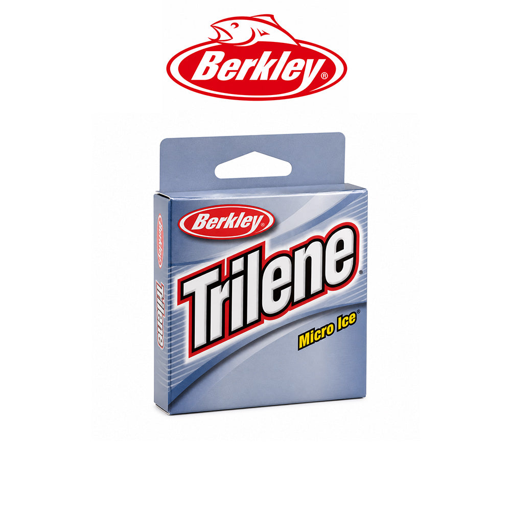 Berkley Trilene Micro Ice Fishing Line – Clear Steel, 6lb Test